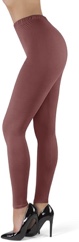 SATINA LEGGINGS SATINA High Waisted Capri & Full Length Leggings Yoga one size 
