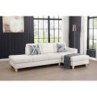 Lasharon 102" Wide Microfiber/Microsuede Sofa & Chaise