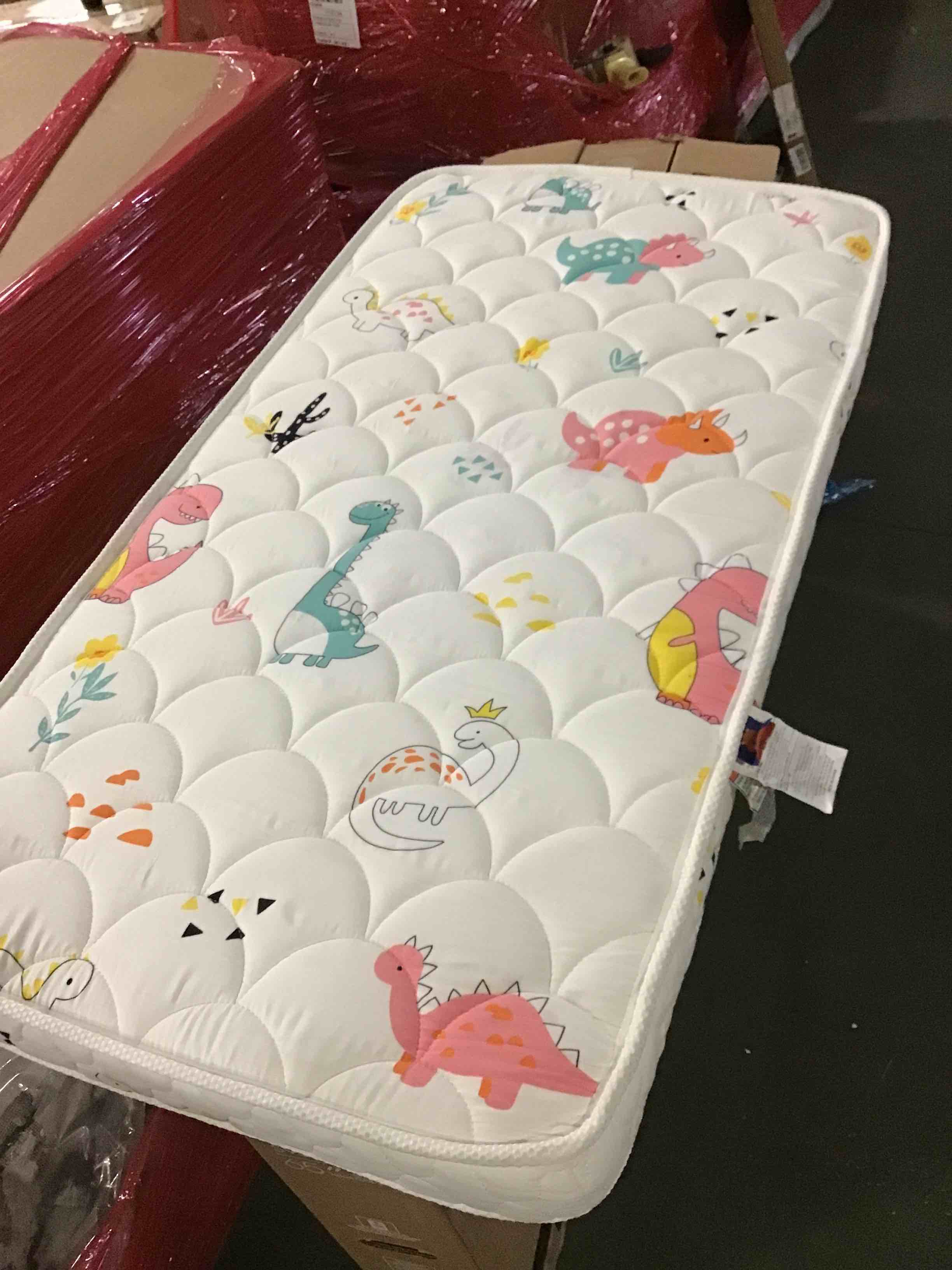 Premium Foam Crib & Toddler Mattress–Breathable and Comfort 5 inches Thick Crib mattresses, Non-Toxic, Firm Toddler Bed Mattress 52" x 27.6" x 5", Fits Standard Full-Size Cribs & Toddler Beds–Dinosaur