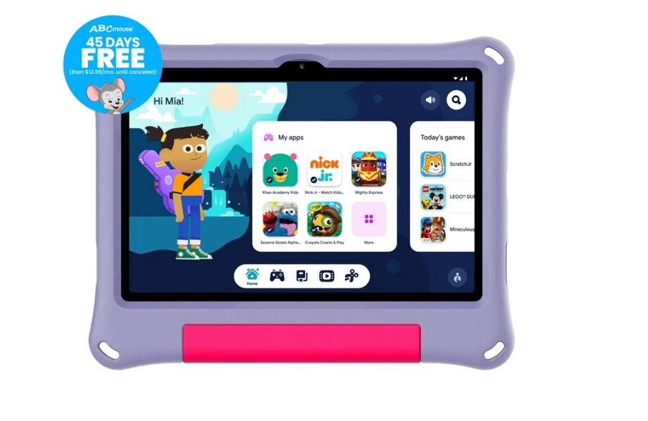 onn. 10.1" Kids Tablet, 32GB, (2024 Model) - Lavender