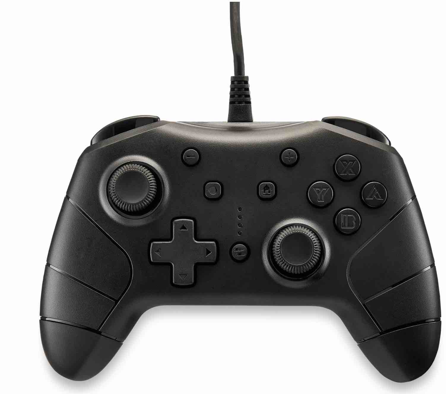 onn. Wired Controller for Nintendo Switch - Black