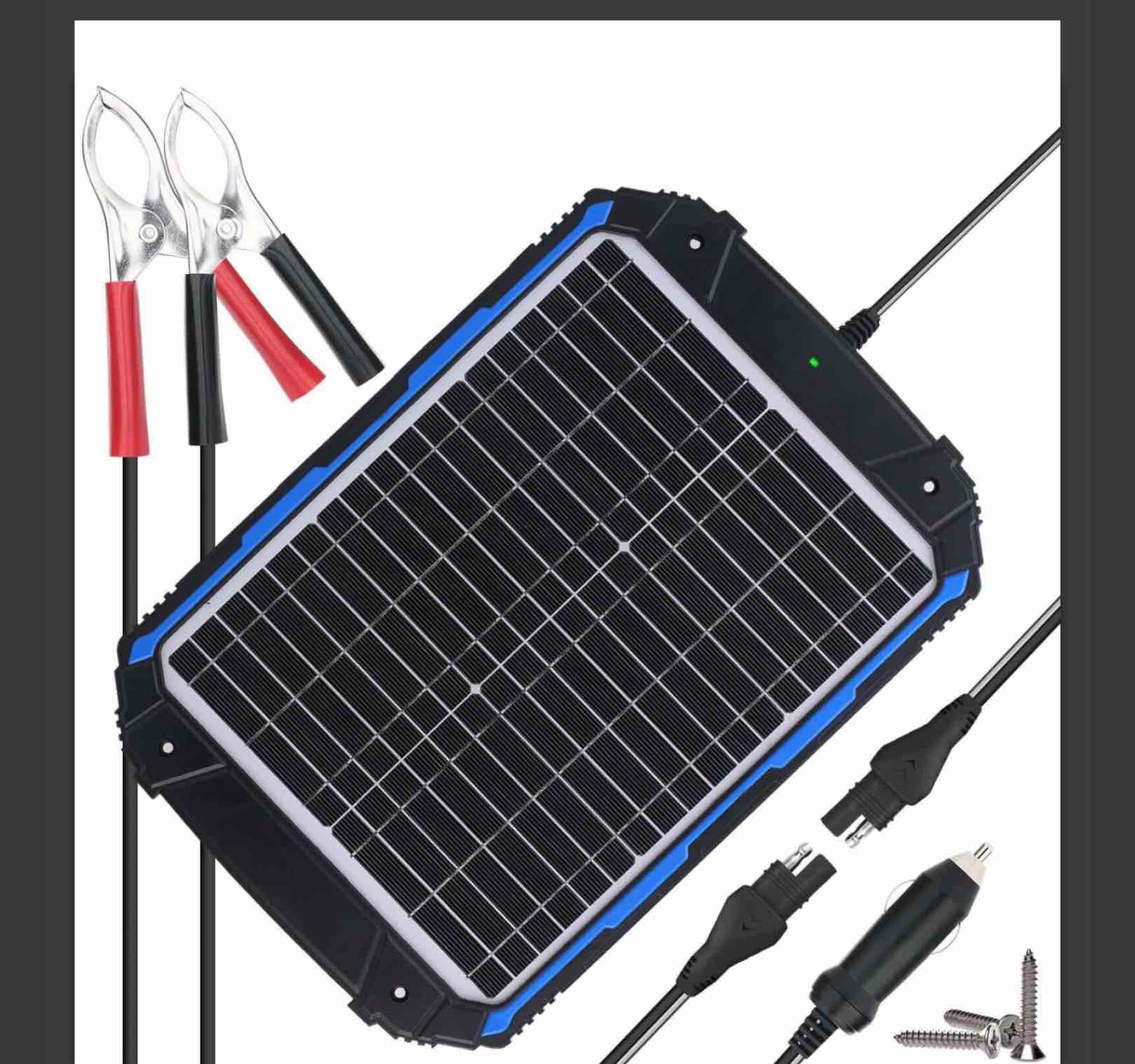 4 pack, BC-20W Solar Battery Charger Pro