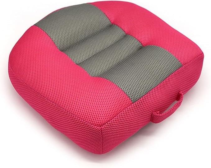 ( similar) Seat Booster Cushion for Adults Cushion Booster Height Lift Pad Breathable Mesh Portable Car Booster Seat for Short Drivers Great for Car, Office, Home,Gray,40 * 40 * 12cm