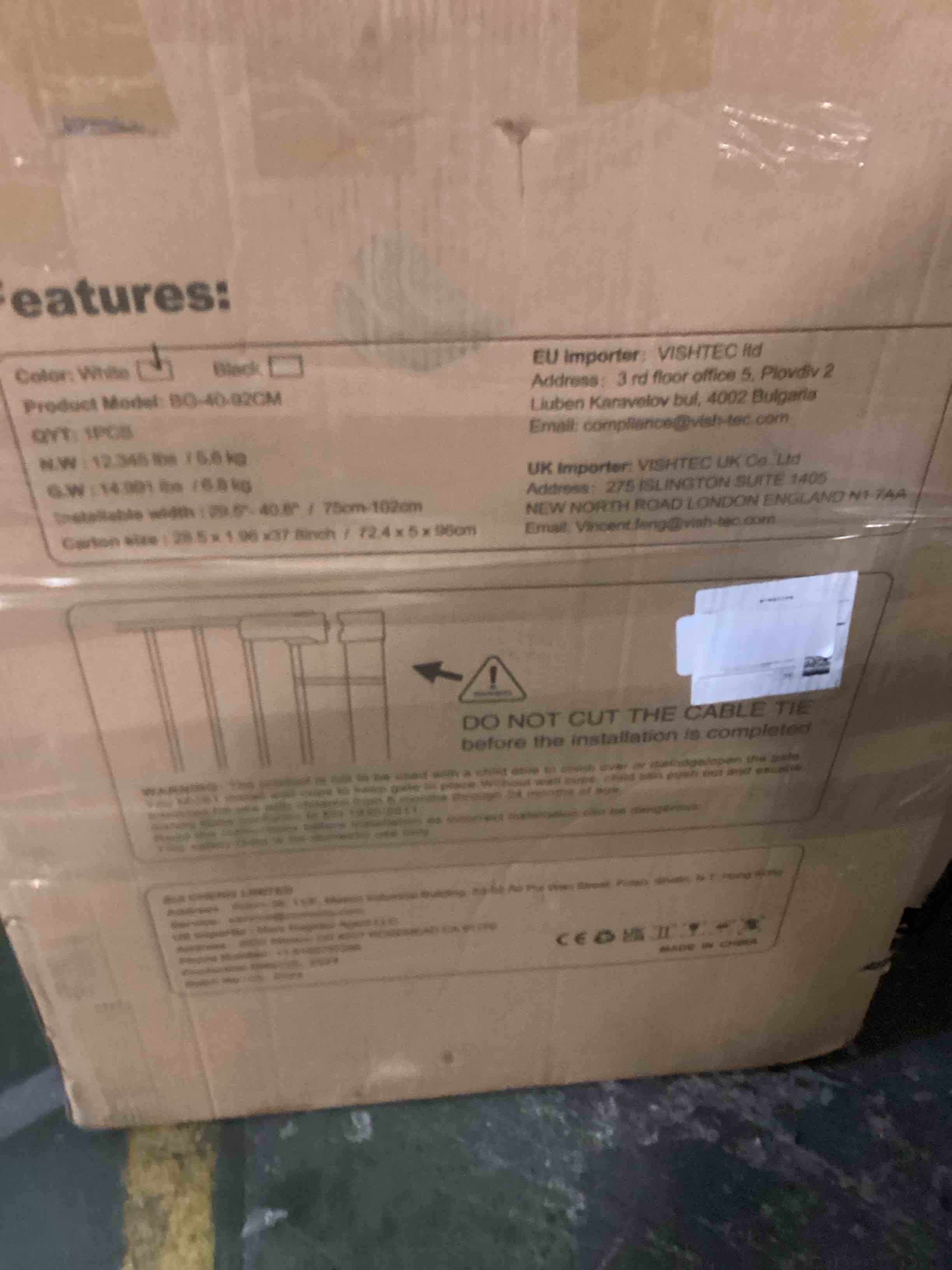 Condition photo showing As Is for Assorted Gates (All Types of Indoor Gates)