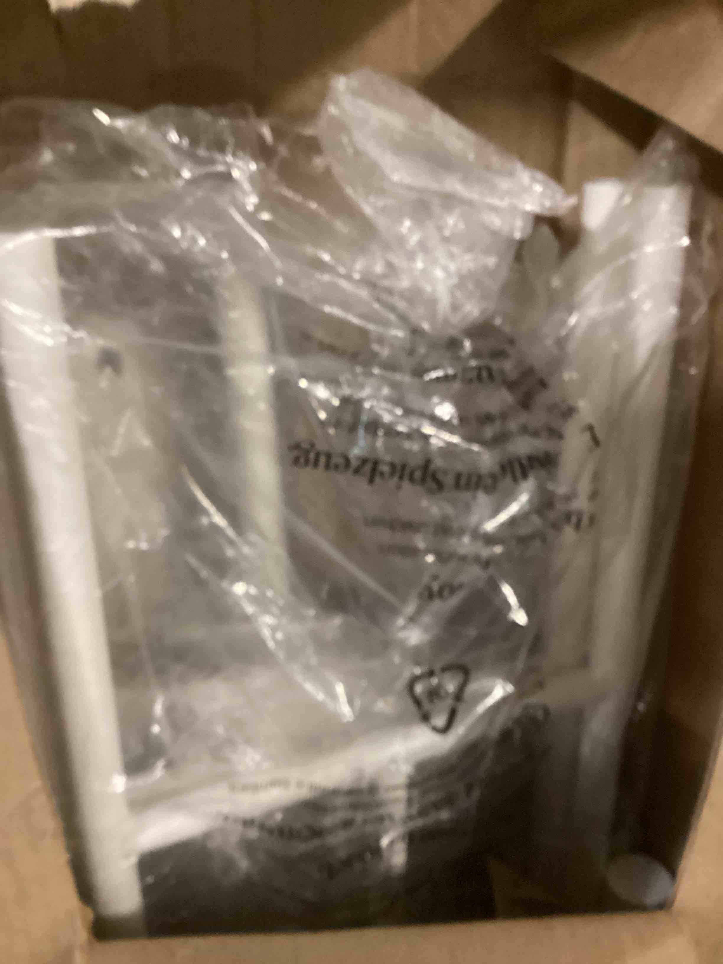 Condition photo showing As Is for Novilla 14 Inch Twin Bed Frame, White Metal Platform Bed Frame Twin Size, Storage Space Under Bed, No Box Spring Needed, Strong Wood Slats Support, Easy Assembly Twin 14 Inch Without Headboard-white B