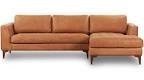 ASHCRAFT IMPORTS PLATT 1 SECTIONAL SOFA, INCOMPLETE 