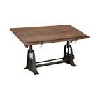 Industrial Teak Wood Console Table Brown - Olivia & May, INCOMPLETE