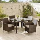 Barbados Outdoor Dining Set 4 Seat Grey Box 3 only