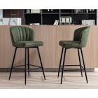 AZARRIA COUNTER STOOL GREEN 