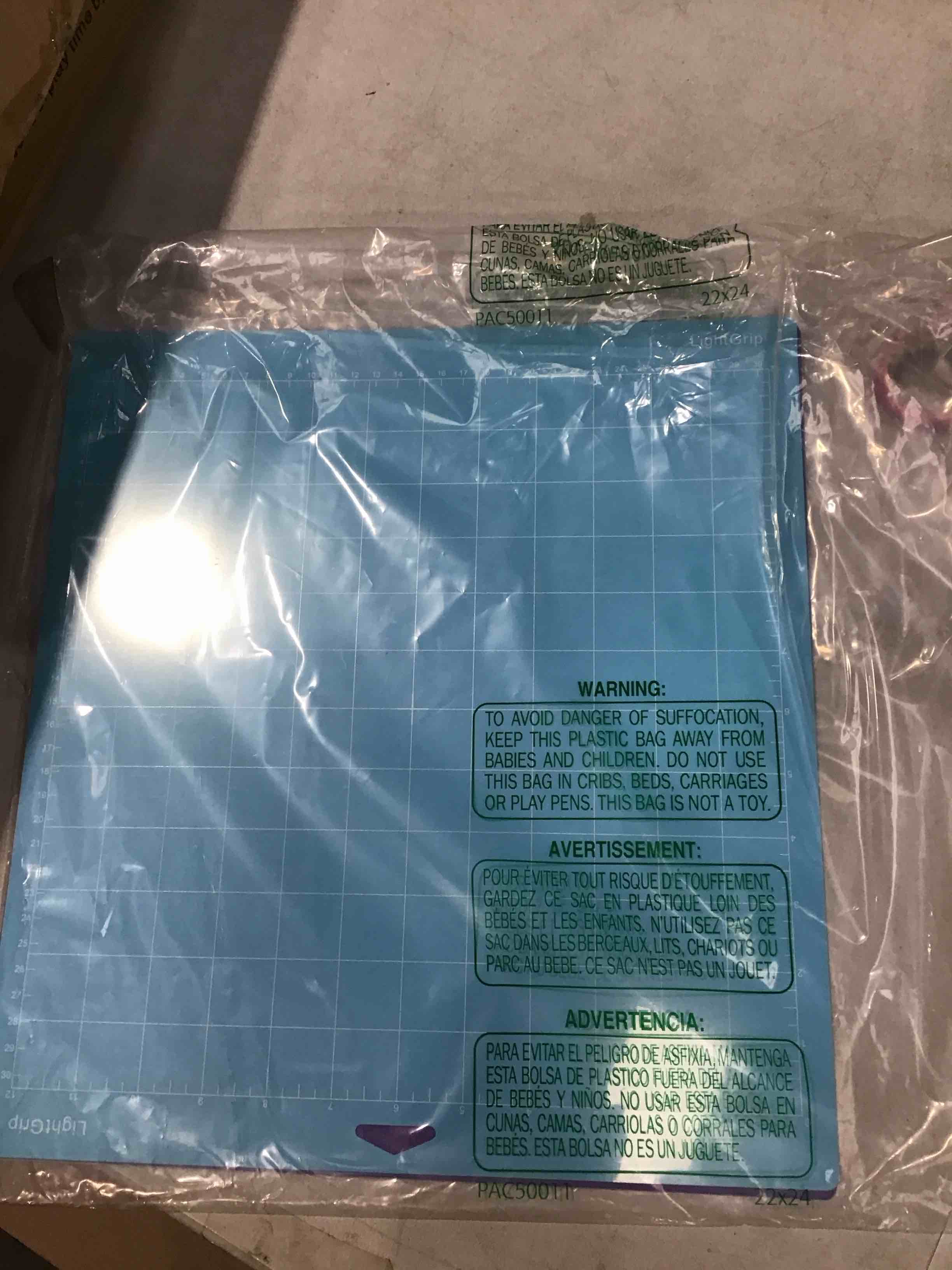 lightgrip cutting mat 22" x 24" (1) board (2) sided 