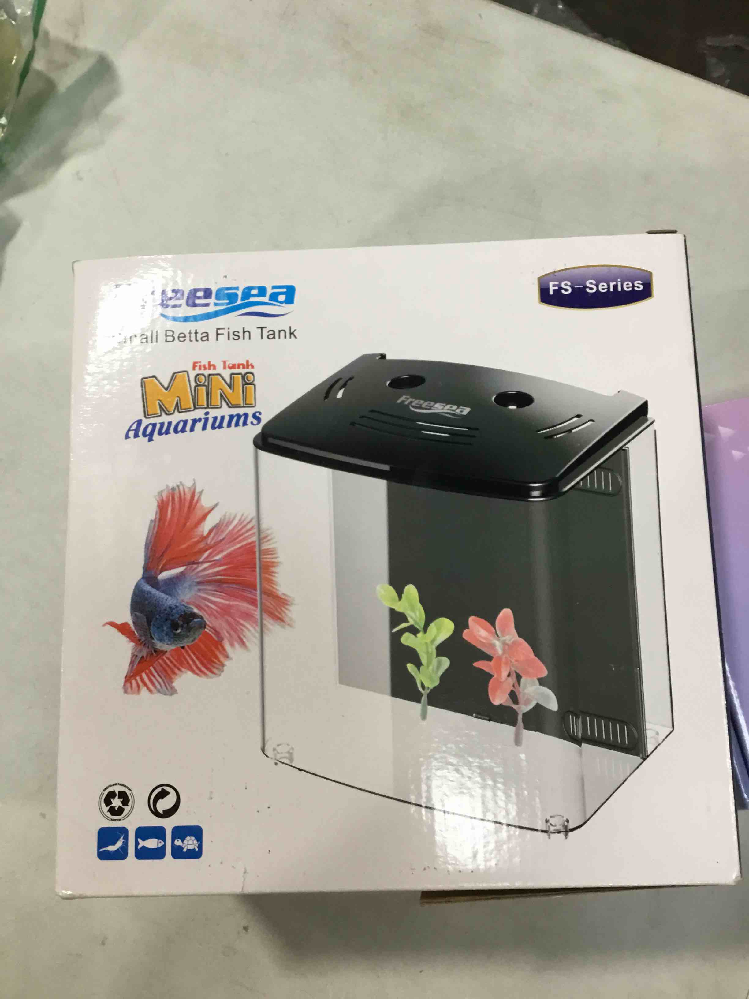 freesea small betta fish tank fs-series