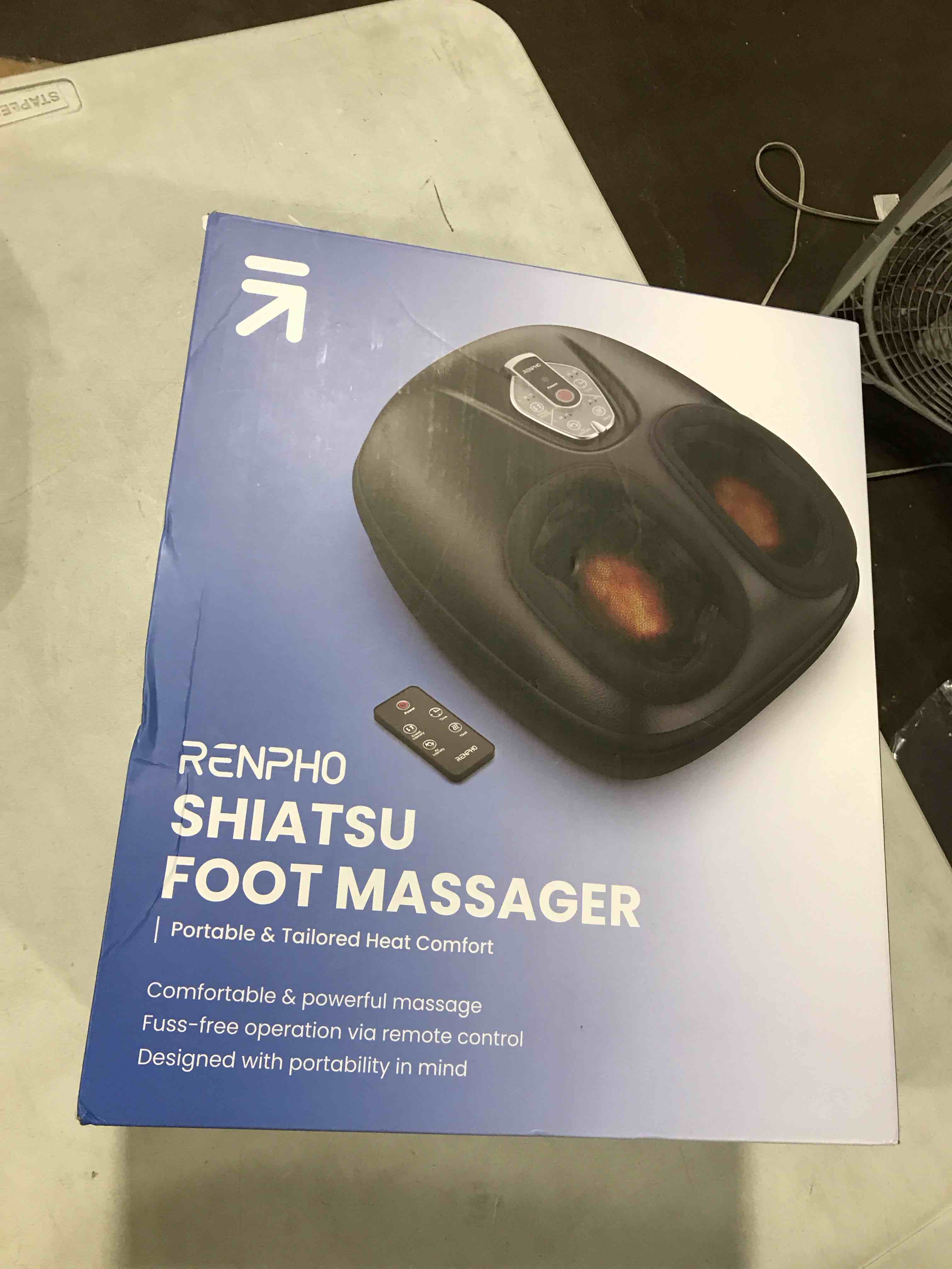 Renpho Shiatsu foot massager