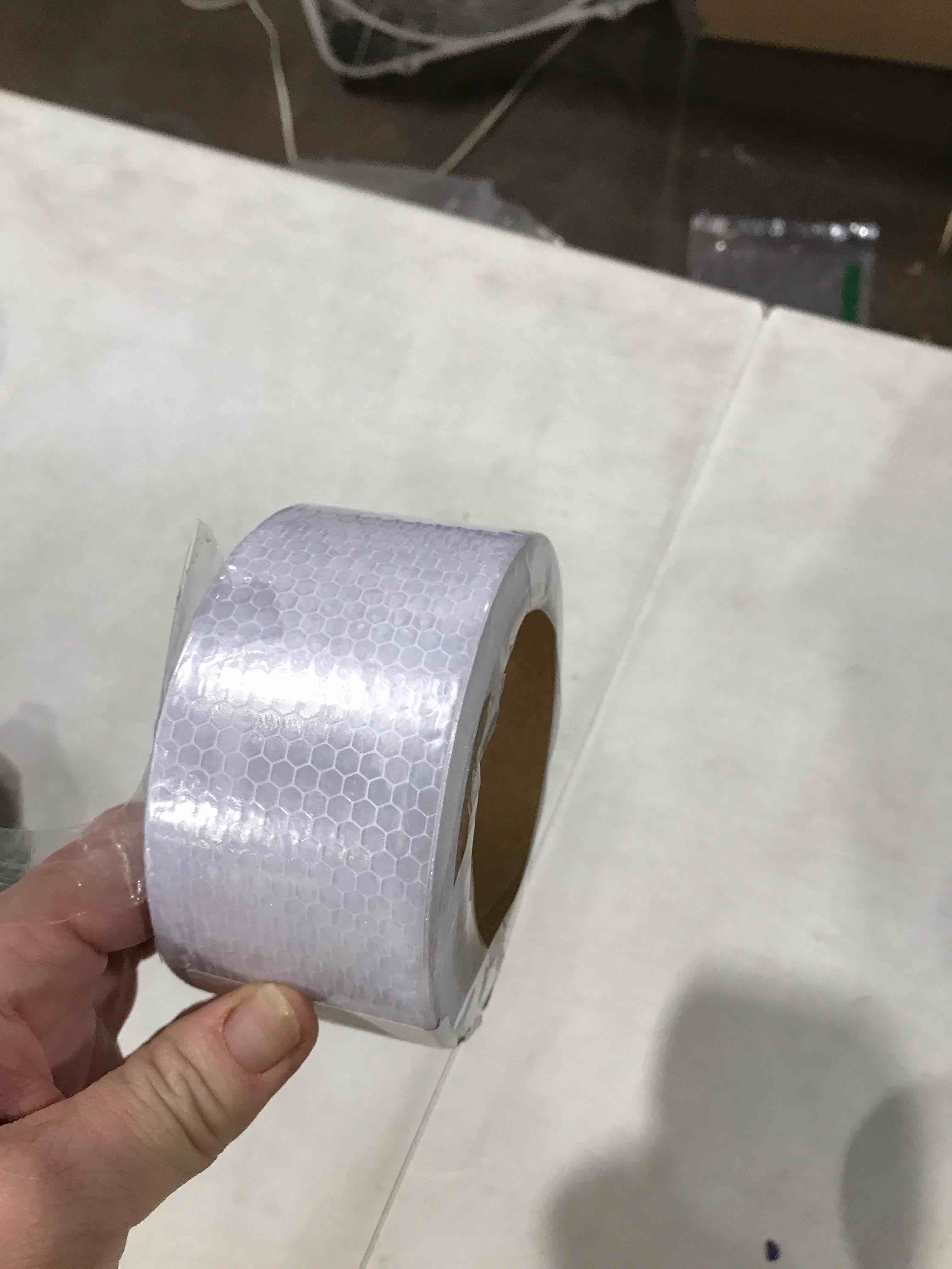 duck tape hologram honeycomb shapes