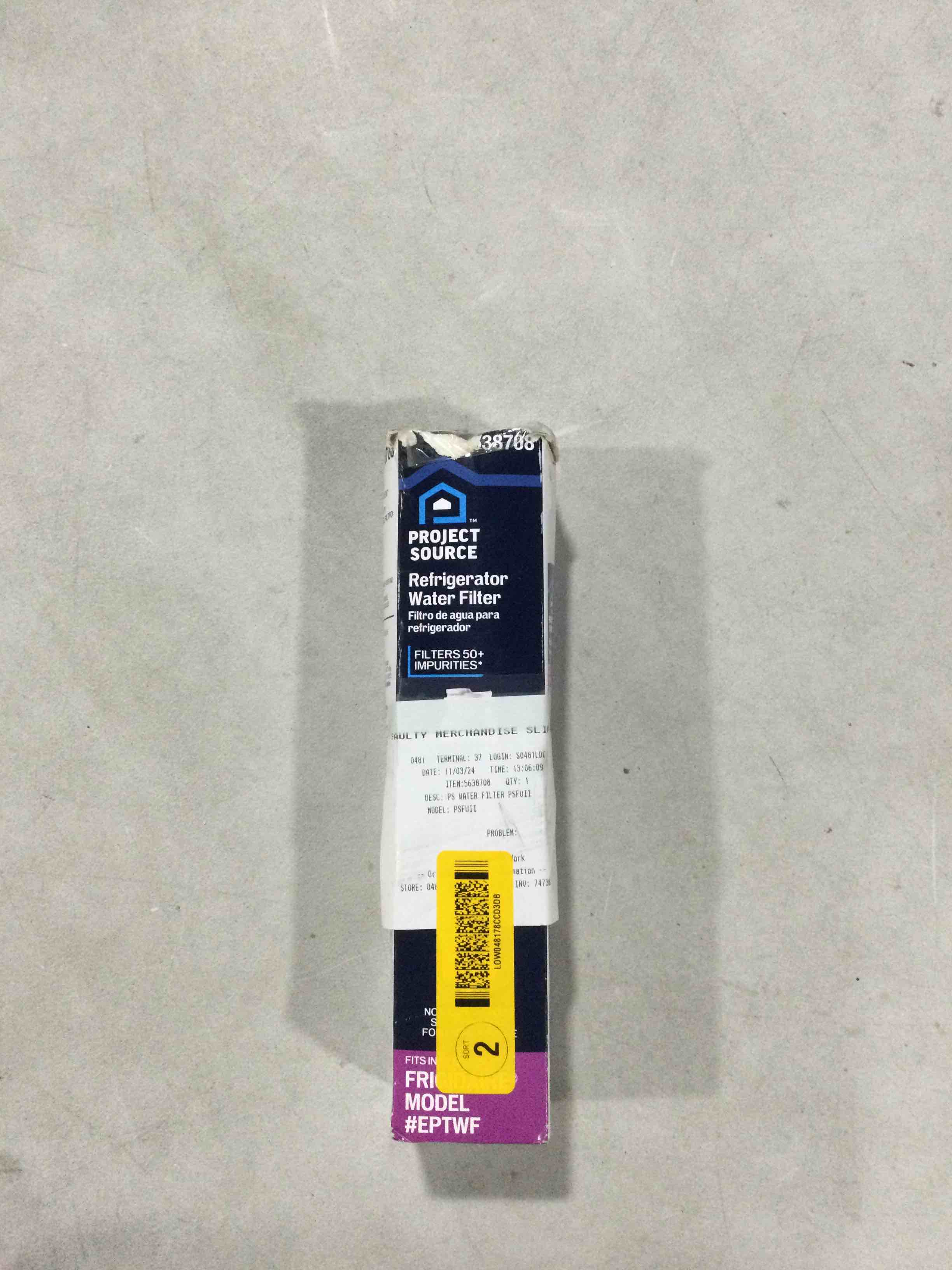 refrigerator water filter project source***SIMILAR