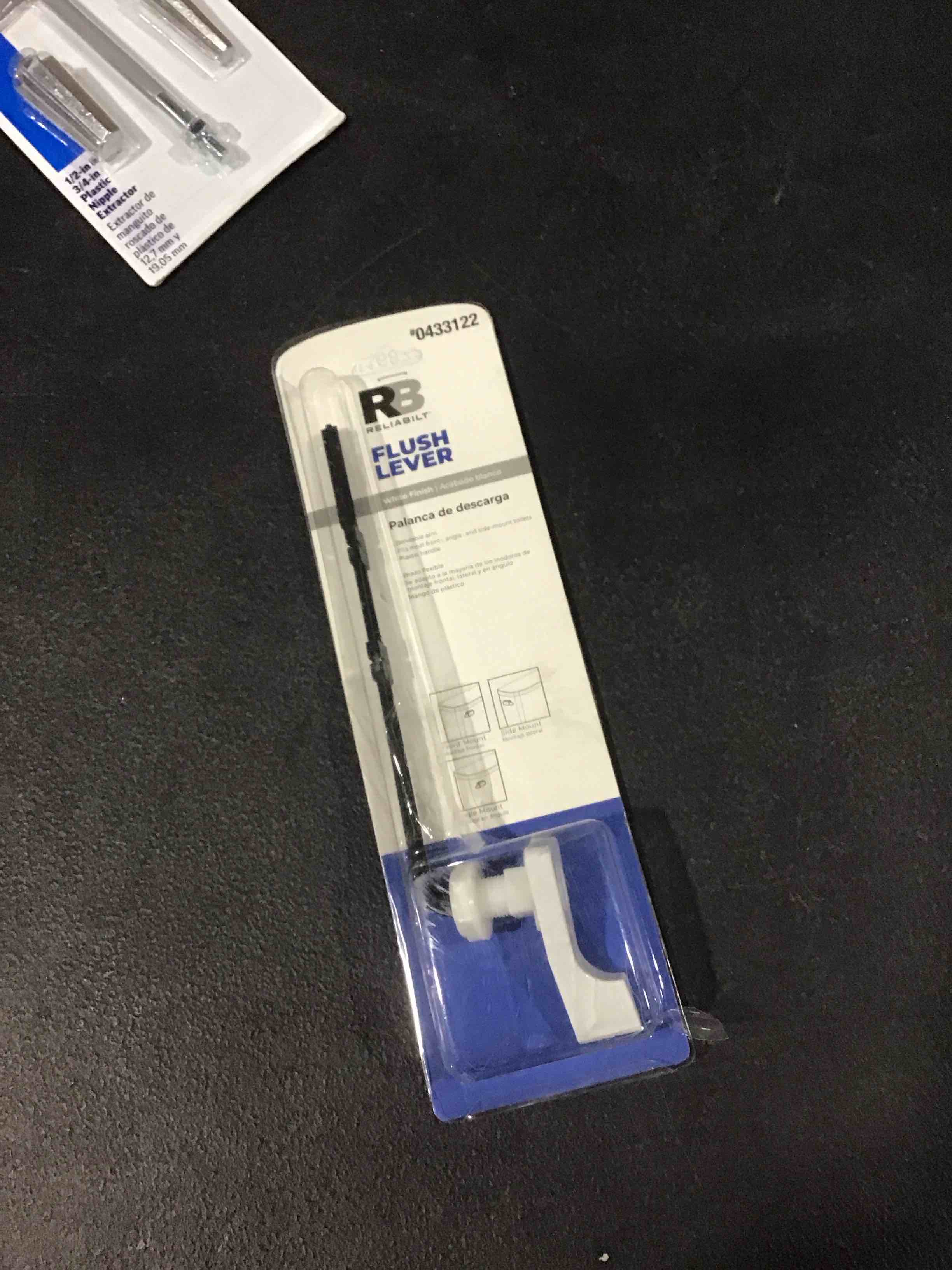 reliabilt flush lever 