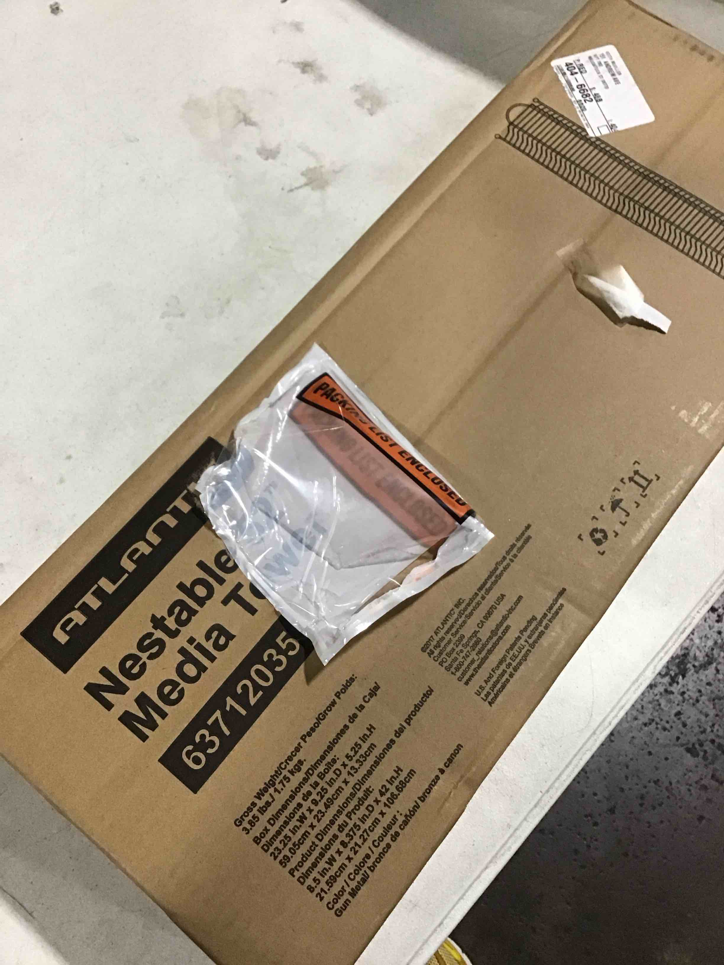 nestable media tower 