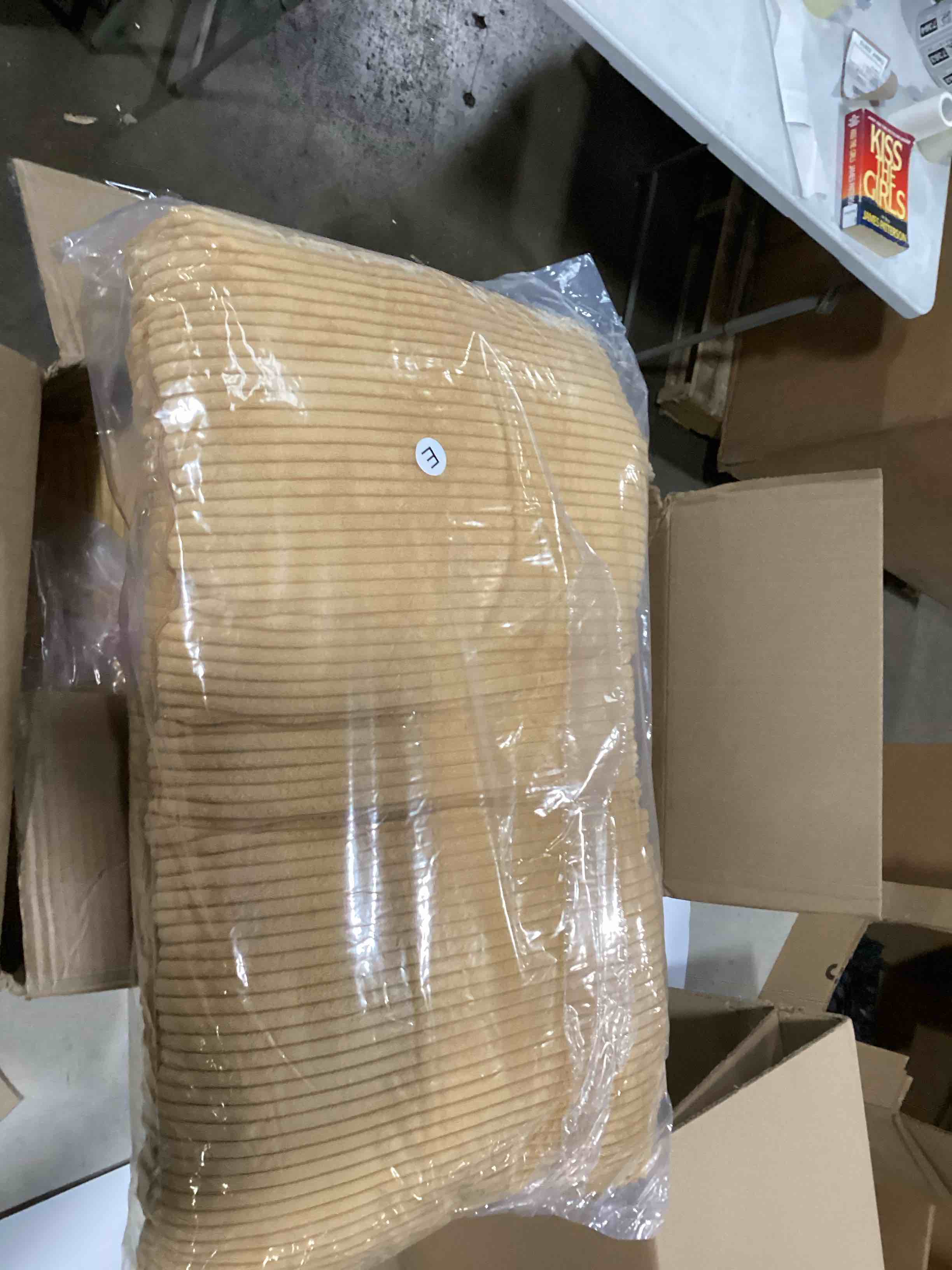 Simmore Decorative Throw Pillow Covers 12x20 Set of 2, Soft Plush Flannel Double-Sided Fluffy Lumbar Pillow Covers for Couch Sofa Living Room Home Decor, Mustard Yellow