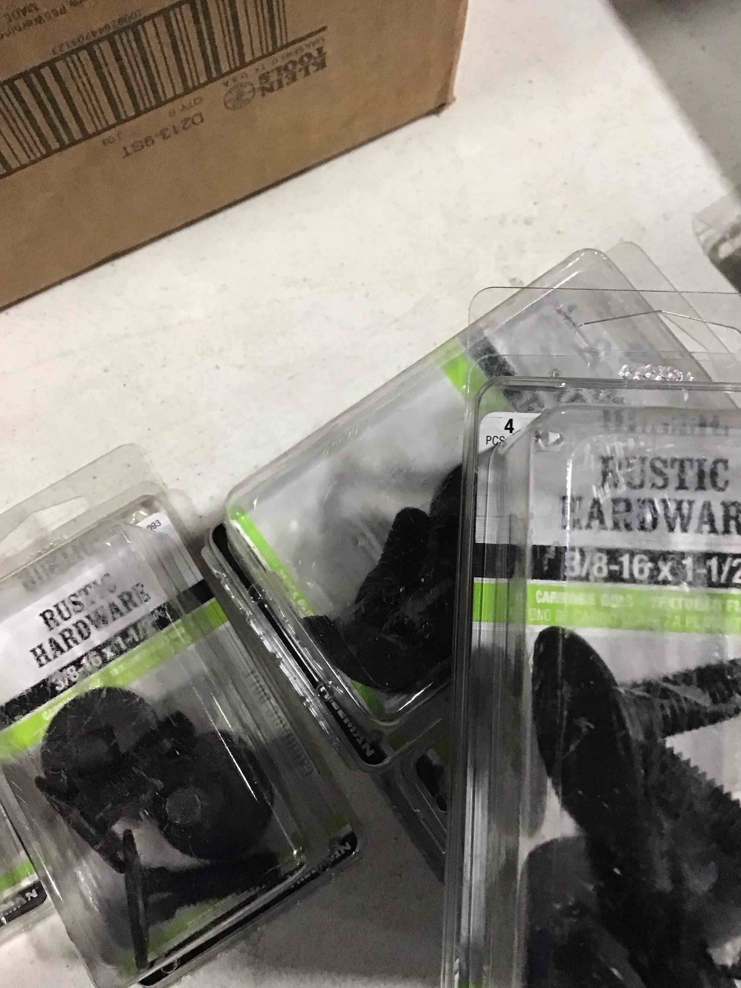 3/8-16 x 1-1/2” rustic screw