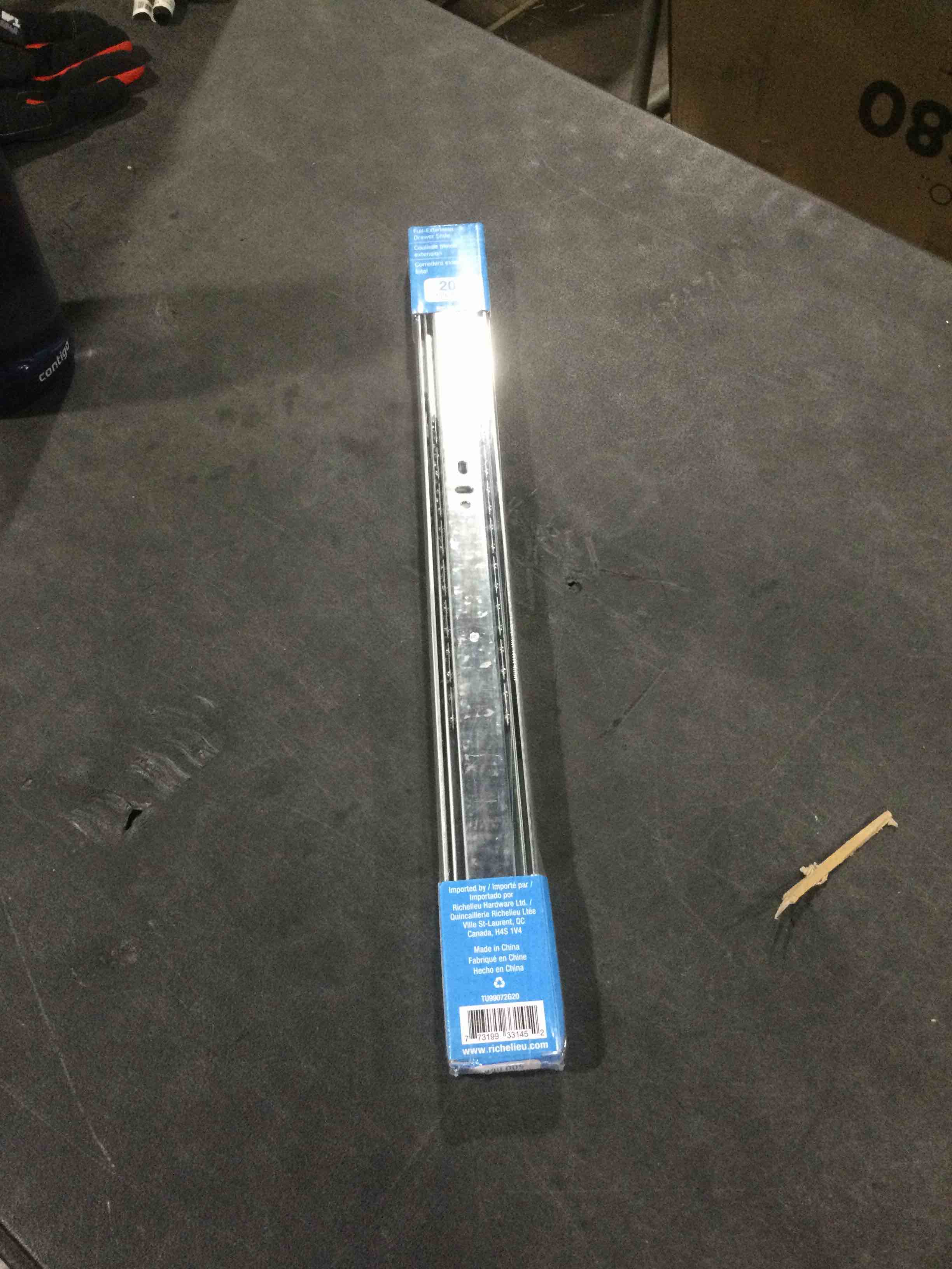 full-extension drawer slide 20 500 mm