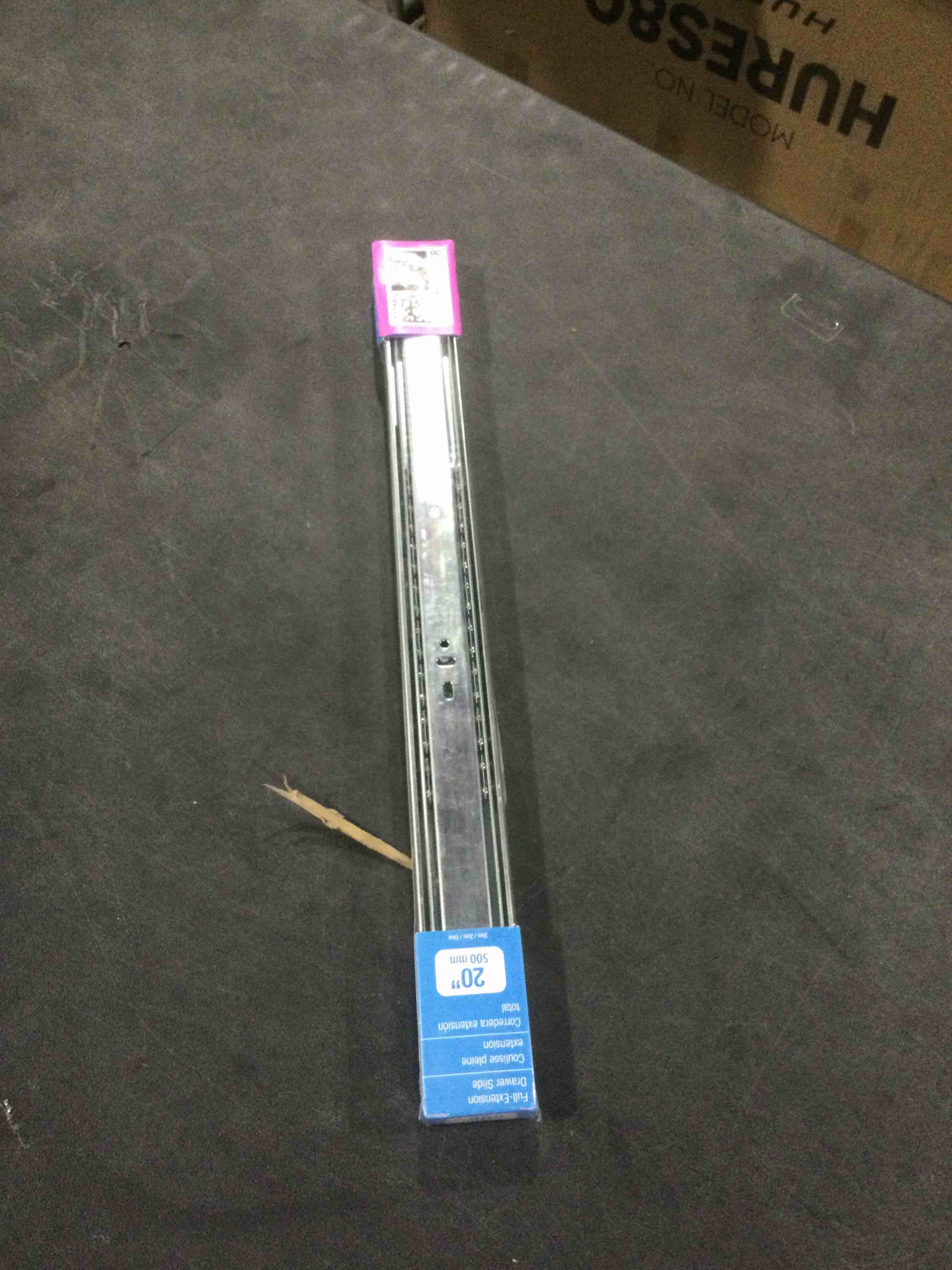 full-extension drawer slide 20 500 mm 