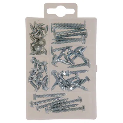 Hillman 130225 Lath Screws, Silver