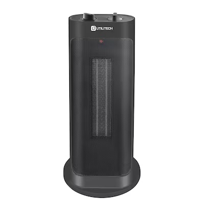 UTILITECH oscillating ceramic heater with adjustable thermostat 