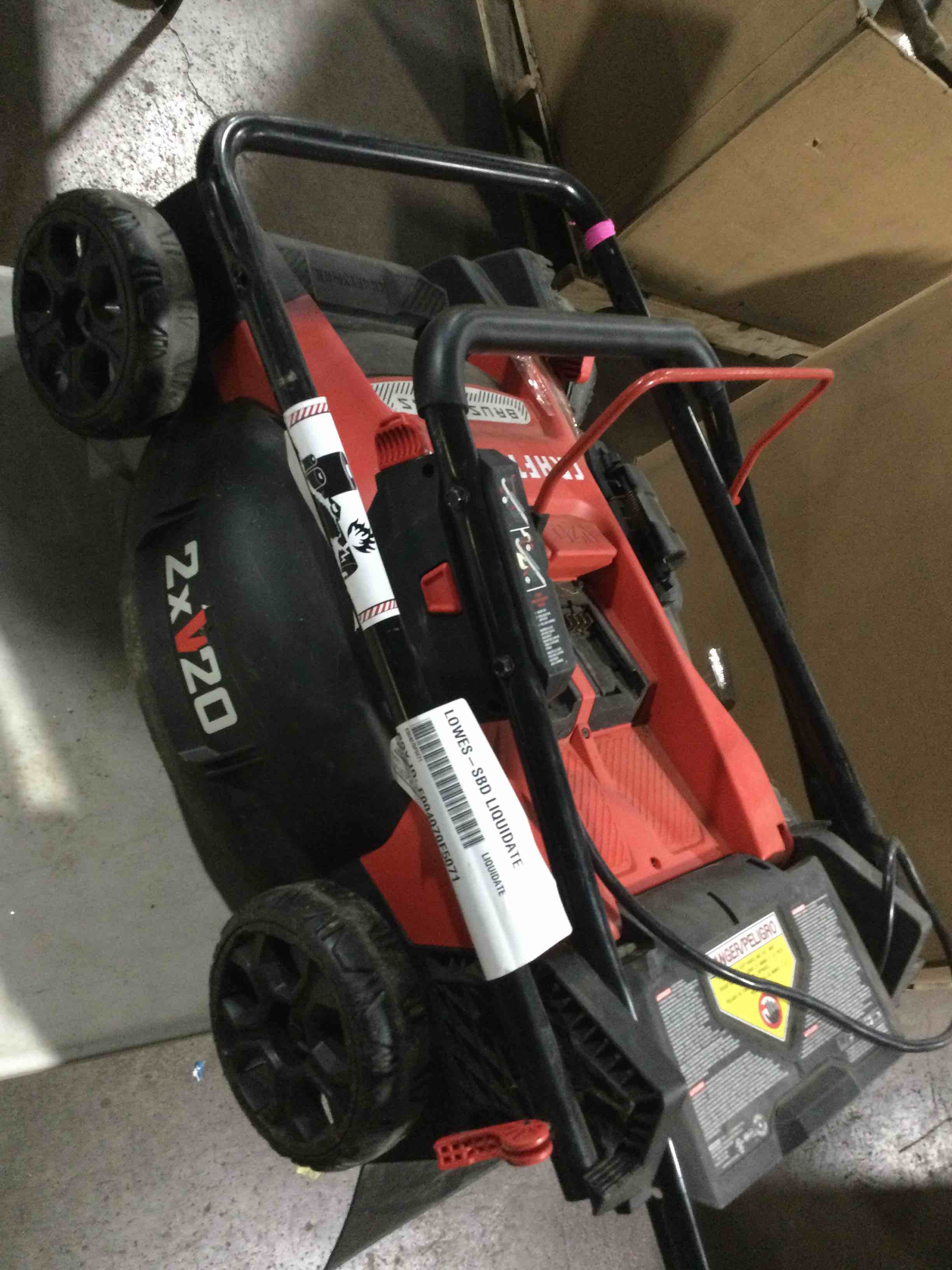 craftsmen mower 2xV20 Get long runtime with the V20 2x20V MAX* 20 in. Brushless Cordless Push Mower