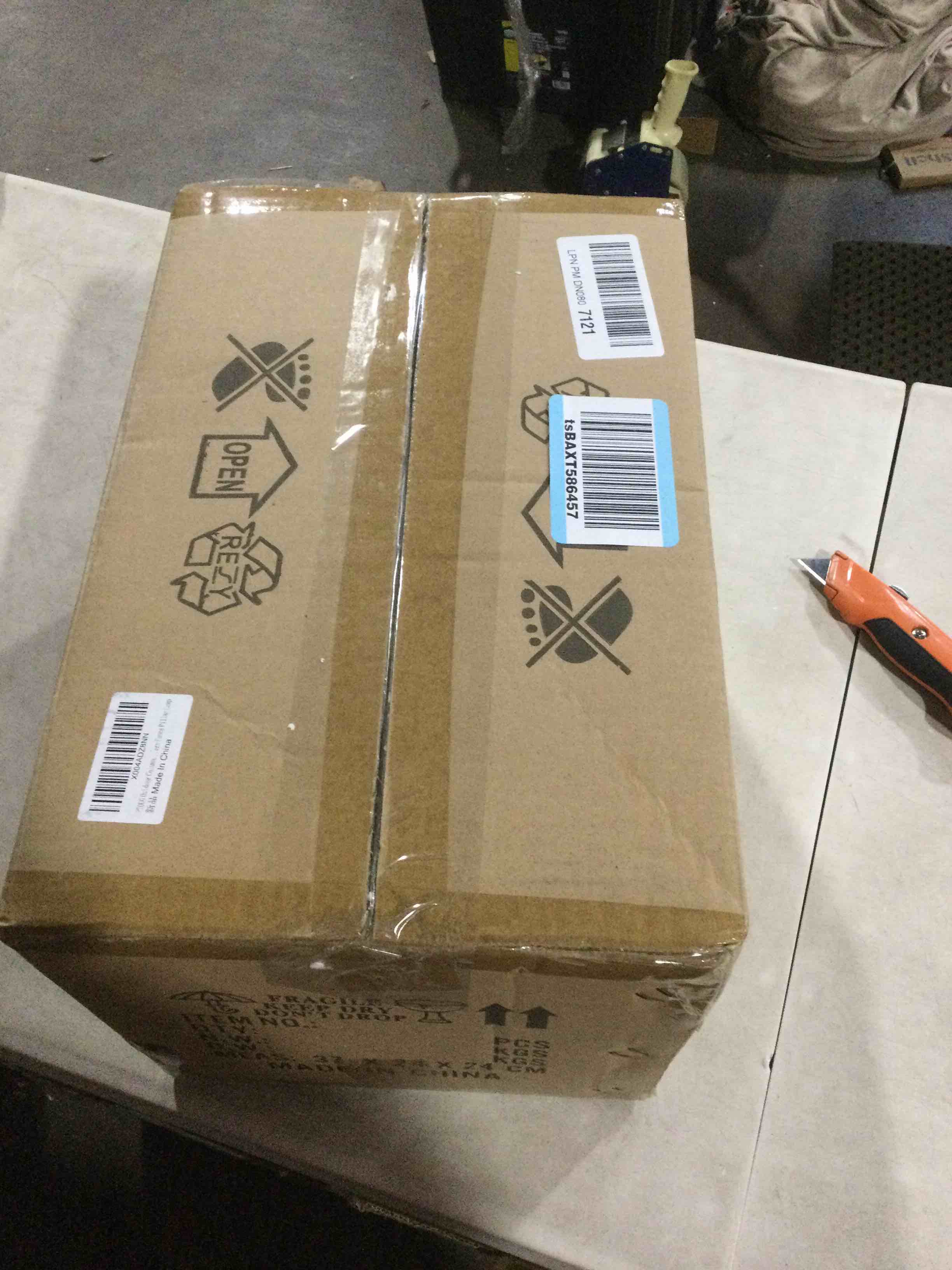 PTOUG Outdoor Colum fence pillar Lamp Outdoor Column Lights, Traditional Waterproof Garden Post Light Aluminum Modern Fence Pillar Lamp Outdoor External Patio Landscape Glass Post Lantern E26 Fixture