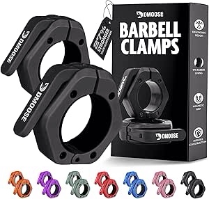 Olympic barbell clamps