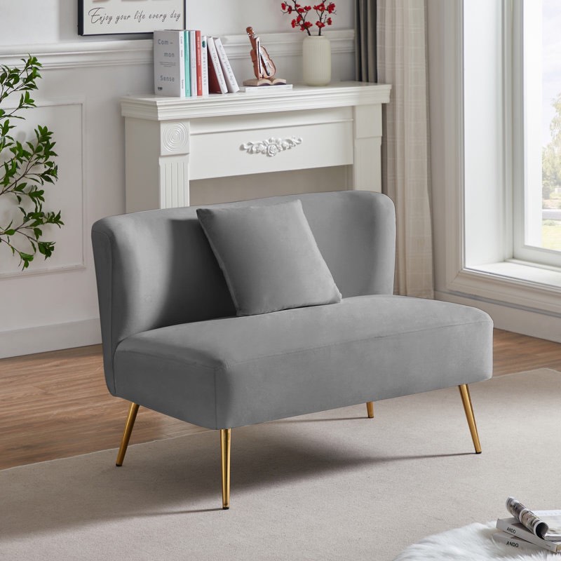 Lindalee Velvet 44.49'' Sofa