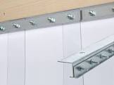 standard strip door hardware 