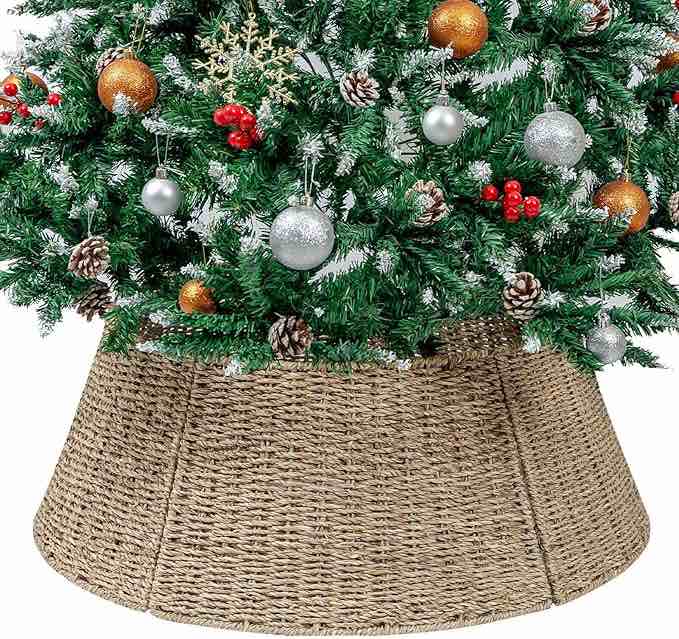 CubesLand Christmas Tree Collar,Christmas Tree Skirt