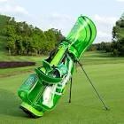 PGM Golf Bags,2023 Golf Stand Bag with 5 Way Divider,Lightweight Golf Bag with Strap and Stand,Waterproof Durable Golf Bag for Men & for Women,Portable Golf Club Cart Bags Updated Golf Bags, green