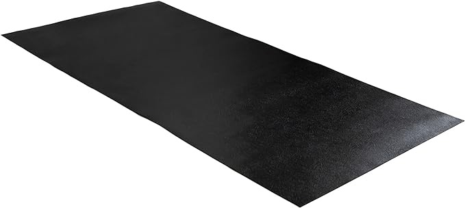 Resilia Work Bench Mat - 23.5 Inches X 47.5 Inches, Black - Easy-to-Clean Scratch Resistant Vinyl - Garage Workbench or Table Storage - Tool Station Organization - Made in The USA