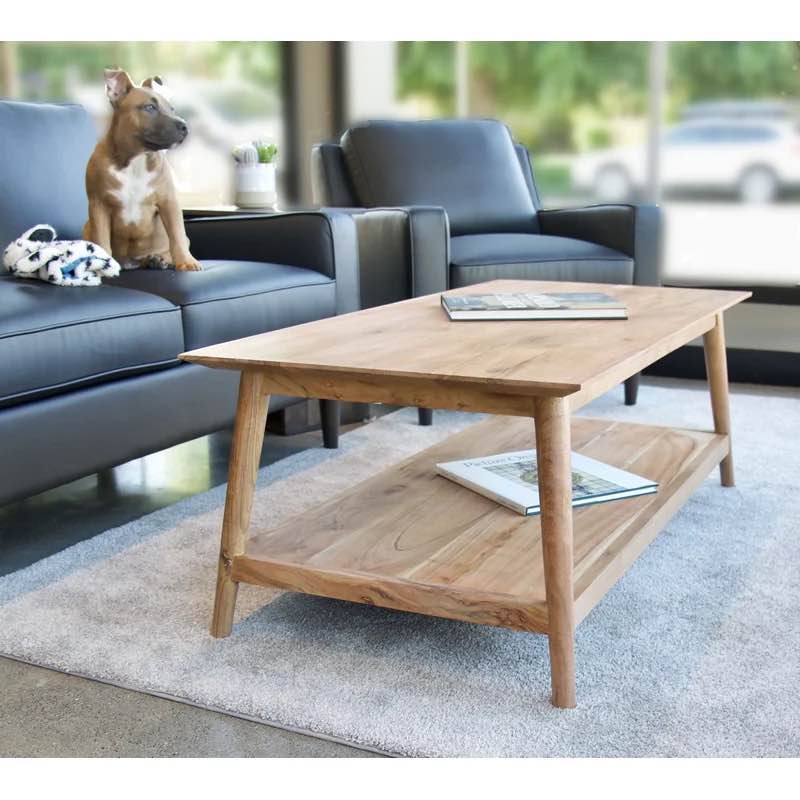 Offerman Solid Acacia Coffee Table