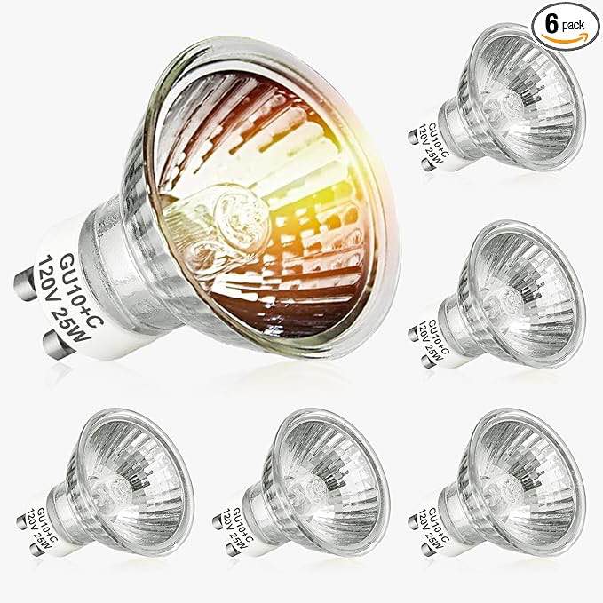 Halogen lamp dichroic, MR16 120V 100W with medium Base, Warm White pack of 10