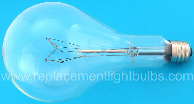 GE 1000/99 125-130V 1000W Extended Service Light Bulb Replacement Lamp (pack of 7)