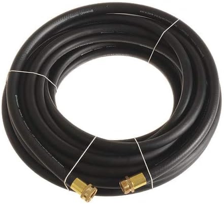 Garden Hose,5/8" ID x 50 ft.,Black