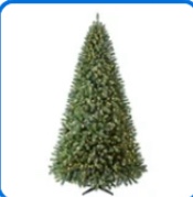 9 ft Pre-Lit Woodlake Spruce Artificial Christmas Tree with 850 Color-Changing LED Lights and Stand, by Holiday Time( 152 .4cm X 274.3cm)