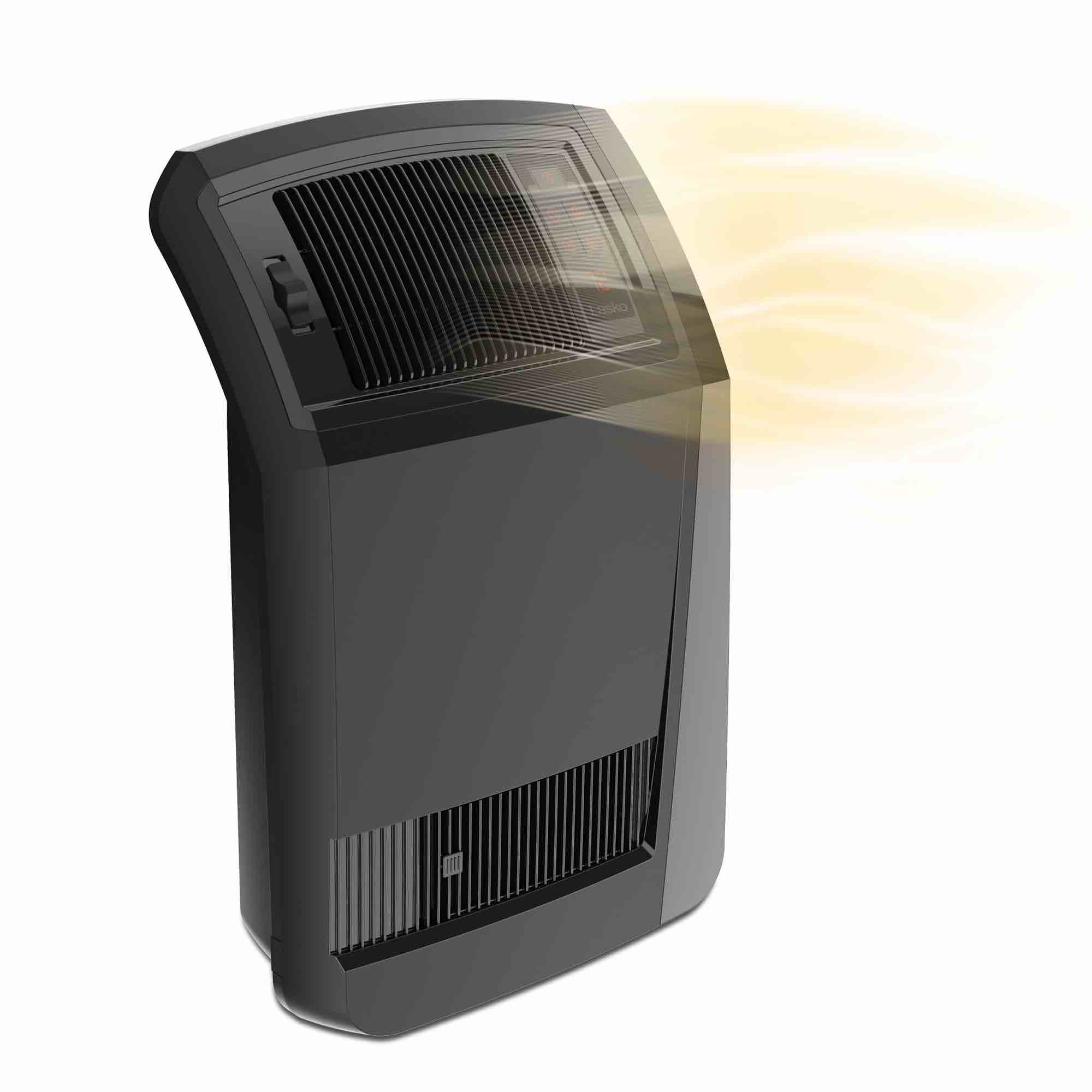 Lasko 24 1500W Cyclonic Ceramic Console Electric Space Heater with Timer CC24925 Black New