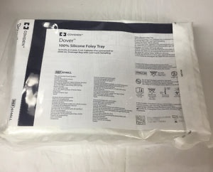 COVIDEN DOVER 100% silicone foley tray 6144LL, 10-counts 