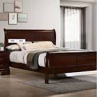 Dewin Sleigh Bed(incomplete headboard and footboard only)