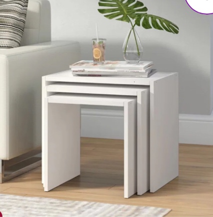 Runner Floor Shelf Nesting Tables