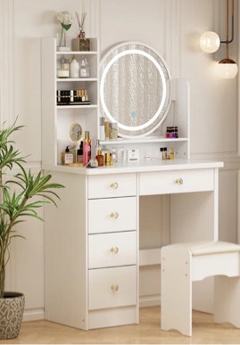 Hermanson Vanity Set with Mirror