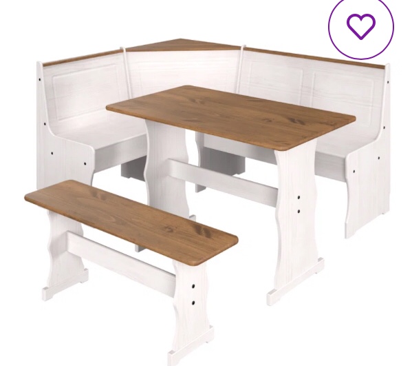 Piumafua Rectangular 25.2'' L x 43.31'' W Restaurant Dining Set(incomplete)