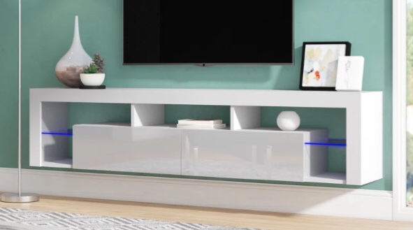 Floating Milano TV Stand for TVs up to 90"(incomplete)