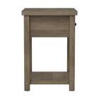 knotty oak end table