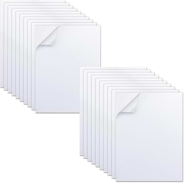 White Foam Sheets Crafts, 9 x 12 Inches, 2Mm 0.0787 Inches Thickness, Premium Eva Foam