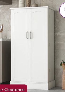 Malarie 47" Kitchen Pantry
