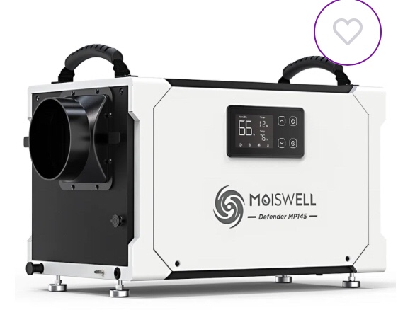 145 Pint Energy Star Compact Crawl Space Dehumidifier with Pump and Continuous Drain For Rooms up to 6000 cu. ft.